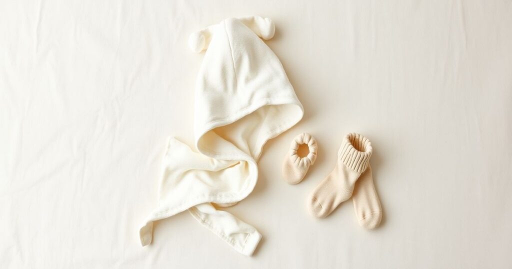 מגבת במבוק לתינוק עם כובע וגרבי כותנה אורגנית - ציוד אמבטיה לתינוק | טוליז בייביז